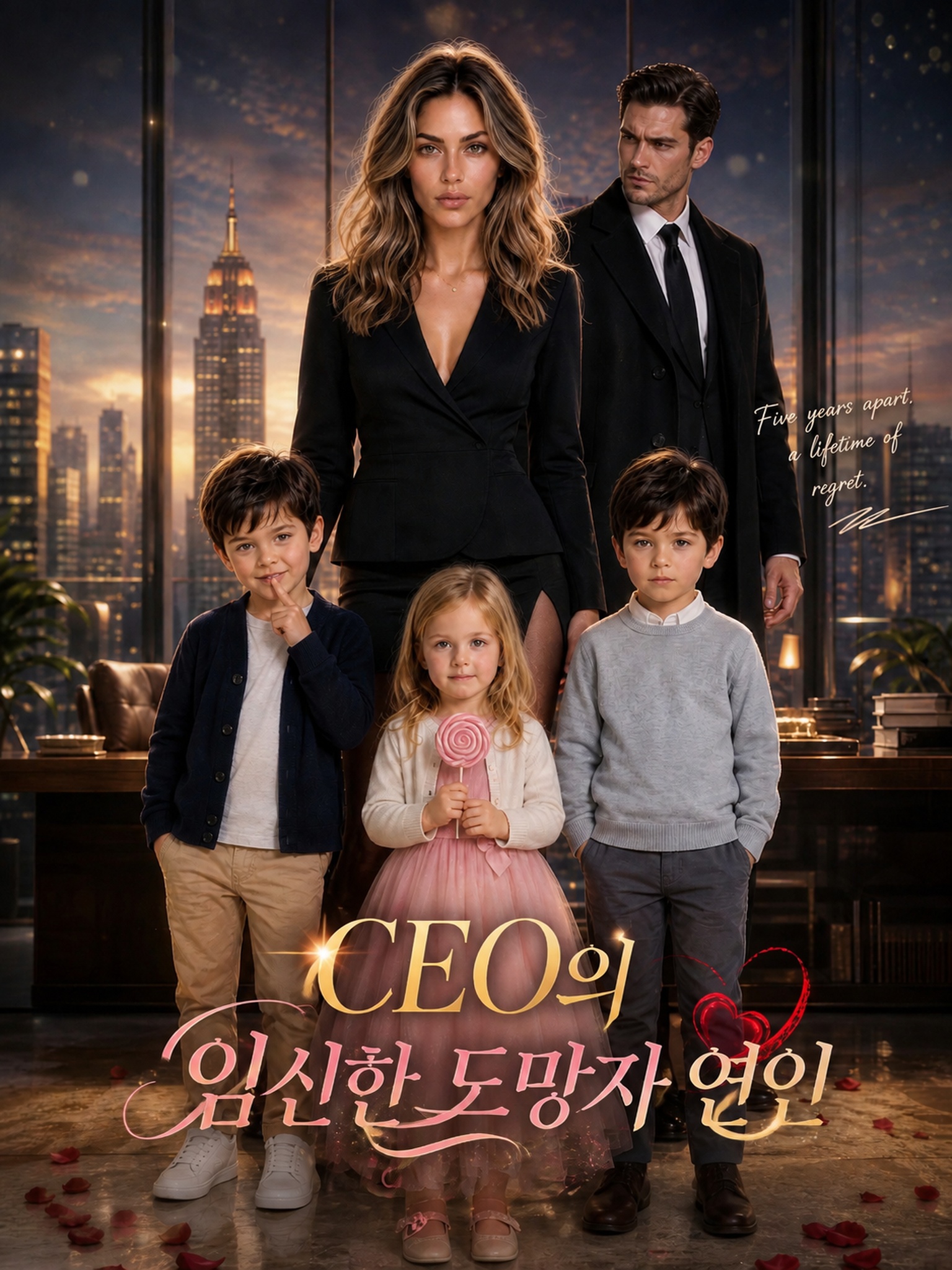 CEO의 임신한 도망자 연인